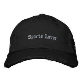 Sportliefhebber Gedrukt Tekst Geborduurde Baseball Pet