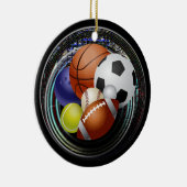 Sportliefhebber Keramisch Ornament (Rechts)