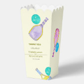 Sportliefhebber Waterverf Pickleball thema bruilof Bedankdoosjes (Voorkant)