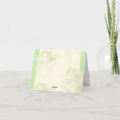 Sportliefhebber Waterverf Pickleball thema bruilof Bedankkaart (Achterkant)