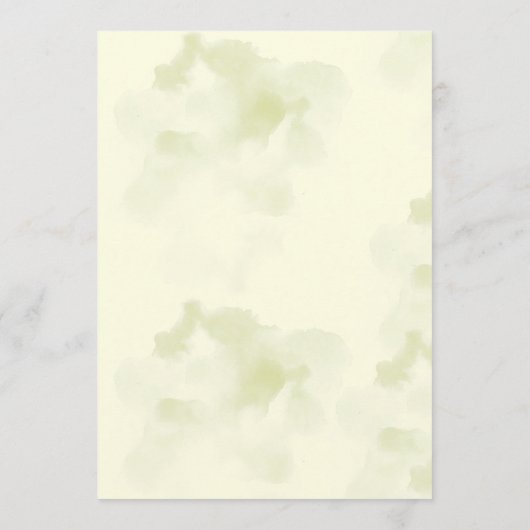 Sportliefhebber Waterverf Pickleball thema bruilof Menu (Achterkant)