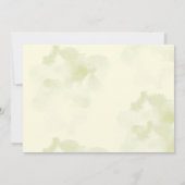 Sportliefhebber Waterverf Pickleball thema bruilof Save The Date (Achterkant)