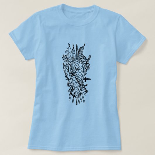 Sportlogo omheining t-shirt (Design voorkant)