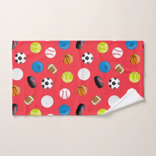 Sportlover, Sportcadeau, Sportventilatorpatroon Handdoek (Handdoek)