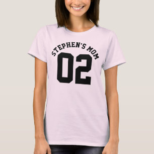 Sportmam Speciaal Kind Naam Jersey Baseball T-shirt
