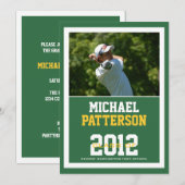 Sportman Foto Graduparty CUSTOM Kaart (Voorkant / Achterkant)