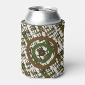 Sportman Jacht Camouflage Pistool Doel Geweren Blikjeskoeler (Blikje Voorkant)