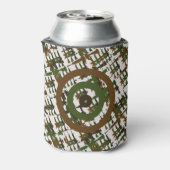 Sportman Jacht Camouflage Pistool Doel Geweren Blikjeskoeler (Blikje Achterkant)