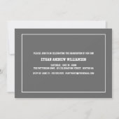 Sportman Uitnodiging van de Fotogradatiepartij (Achterkant)