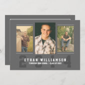 Sportman Uitnodiging van de Fotogradatiepartij (Voorkant / Achterkant)