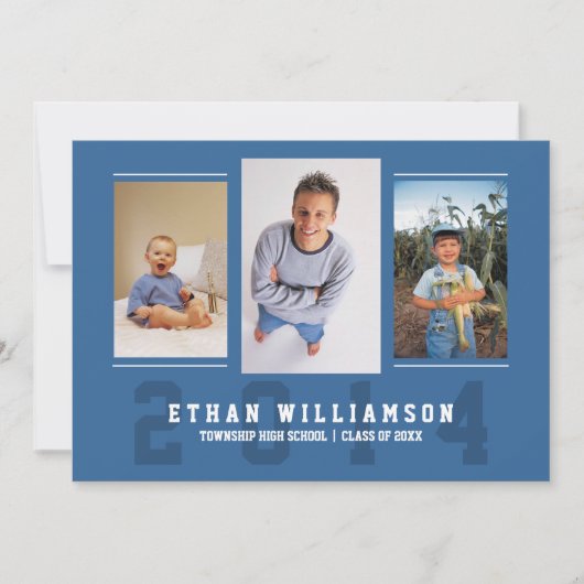 Sportman Uitnodiging van de Fotogradatiepartij (Voorkant)