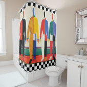 Sportmannen door Kazimir Malevich Douchegordijn (In situ)