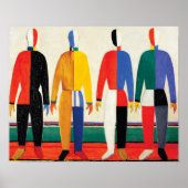 Sportmannen door Kazimir Malevich Poster (Voorkant)