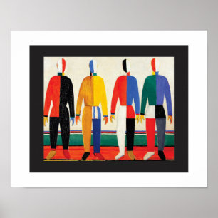 Sportmannen door Kazimir Malevich Poster