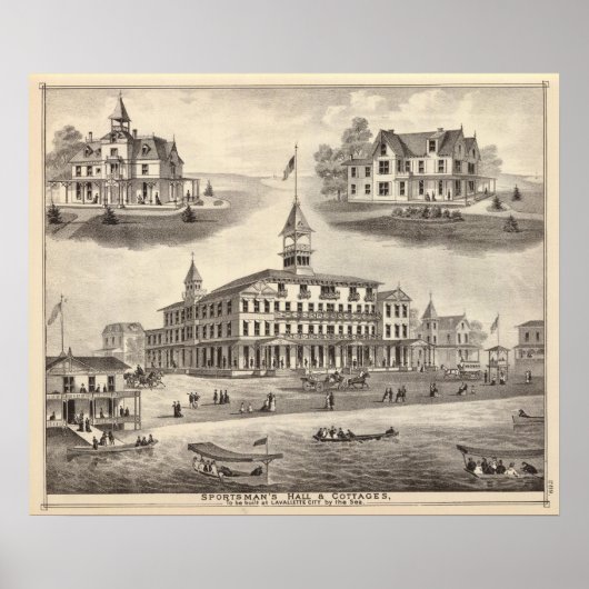 Sportman's Hall & Cottages Poster (Voorkant)