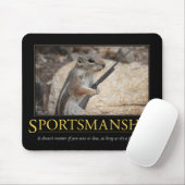 Sportmanschap Demotivational Mousepad Muismat (Met muis)