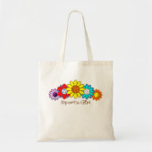sportmeisje tote bag (Voorkant)