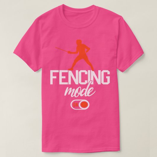 Sportmodus Swords Epee Fencers T-shirt (Design voorkant)