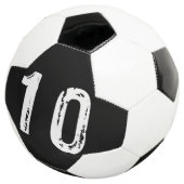 Sportnummer 10 voetbal (Drie kwart)