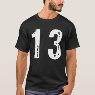 Sportnummer 13 t-shirt