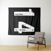 Sportnummer 14 wandkleed (In Situ (horizontaal))
