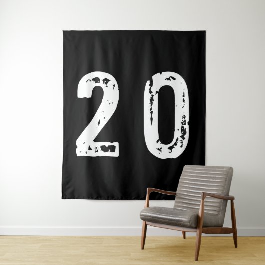 Sportnummer 20 wandkleed (In situ)
