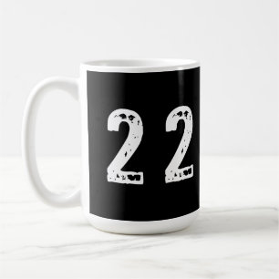 Sportnummer 22 koffiemok