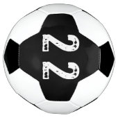 Sportnummer 22 voetbal (Gedraaid)