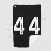 Sportnummer 44 golfhanddoek (Insitu)