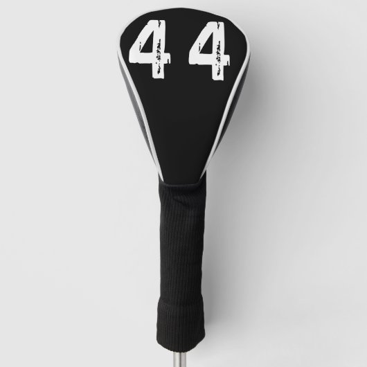 Sportnummer 44 golfheadcover (Voorkant)