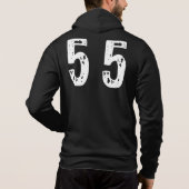 Sportnummer 55 hoodie (Achterkant)