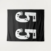 Sportnummer 55 wandkleed (Voorkant (horizontaal))