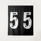 Sportnummer 55 wandkleed (Voorkant)