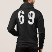 Sportnummer 69 hoodie (Achterkant)