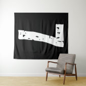 Sportnummer 7 wandkleed (In Situ (horizontaal))