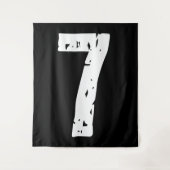 Sportnummer 7 wandkleed (Voorkant)