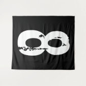 Sportnummer 8 wandkleed (Voorkant (horizontaal))