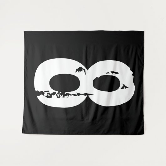 Sportnummer 8 wandkleed (Voorkant (horizontaal))