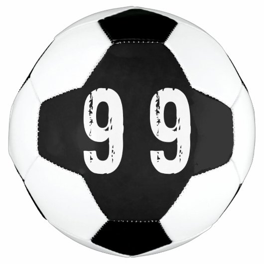 Sportnummer 99 voetbal (Voorkant)