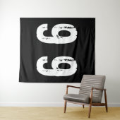 Sportnummer 99 wandkleed (In Situ (horizontaal))