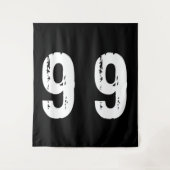 Sportnummer 99 wandkleed (Voorkant)