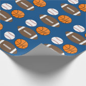 Sportpapier Cadeaupapier (Hoek)