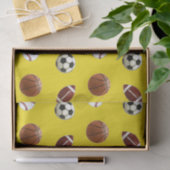 Sportpapier met cadeautjes tissuepapier (Geschenk)