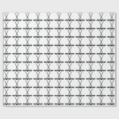 Sportpapier voor kruisstukjes zakjes plakbiljet cadeaupapier (Vlak)