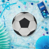 Sportpartij bij het Football Papieren Bordje (Feest)