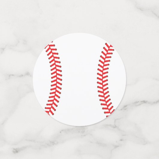 Sportpartij voor honkbal 1e verjaardag confetti (Kleine voorkant)