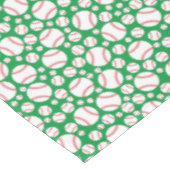 Sportpartij voor honkbal 1e verjaardag tafelkleed (Gekanteld)