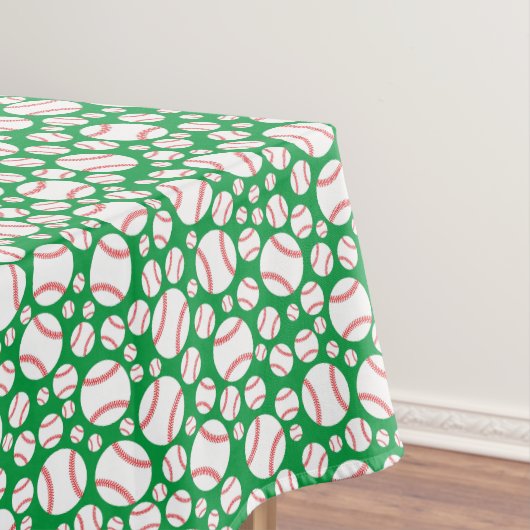 Sportpartij voor honkbal 1e verjaardag tafelkleed (Voorbeeld)
