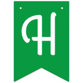 Sportpartij voor honkbal 1e verjaardag vlaggetjes (Tweede vlag)