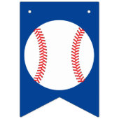 Sportpartij voor honkbal 1e verjaardag vlaggetjes (Tweede vlag)